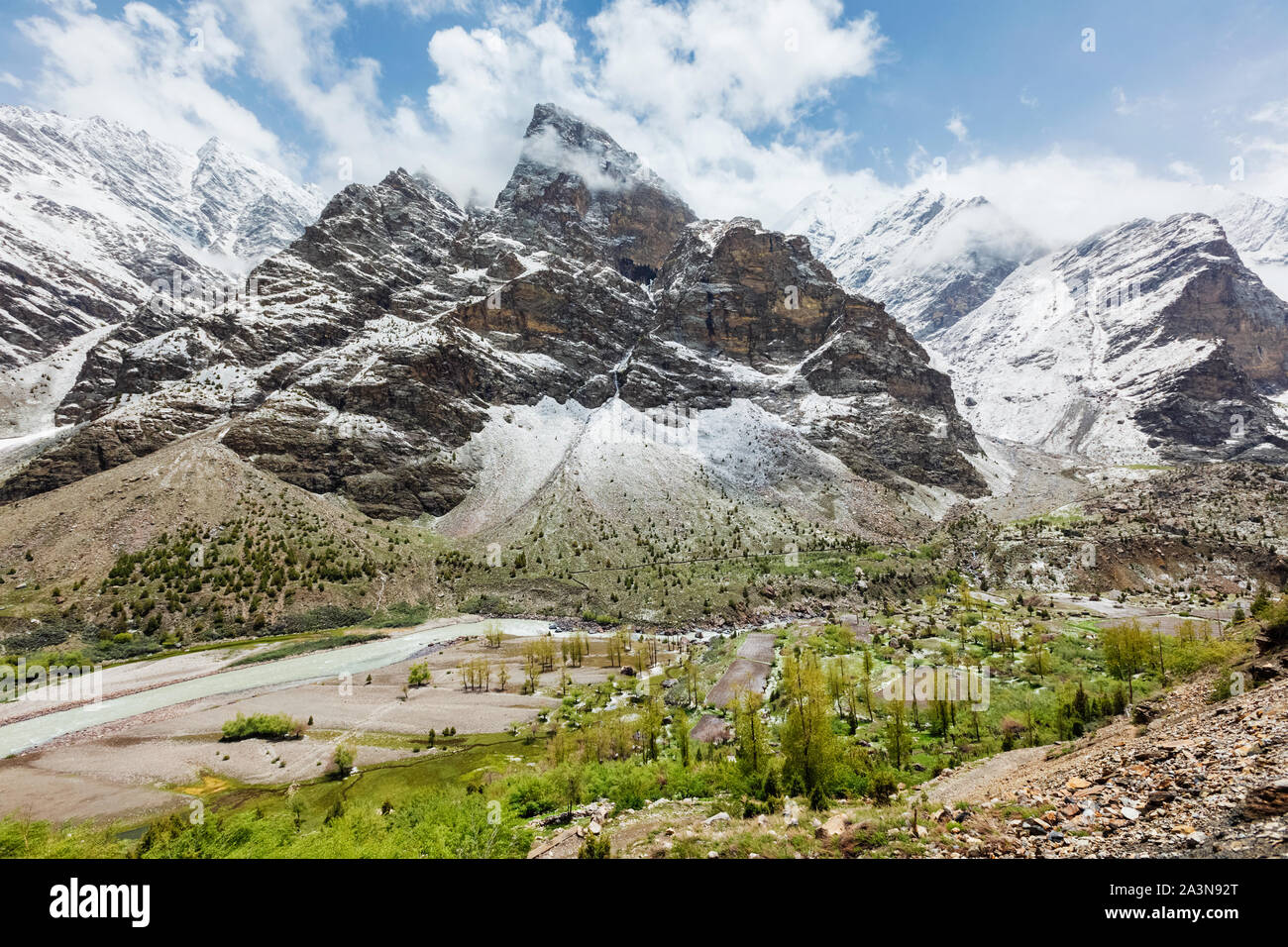 Lahaul Valley, Himachal Pradesh Stock Photo