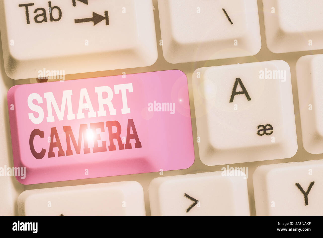 Handwriting text Smart Camera. Conceptual photo individual image ...