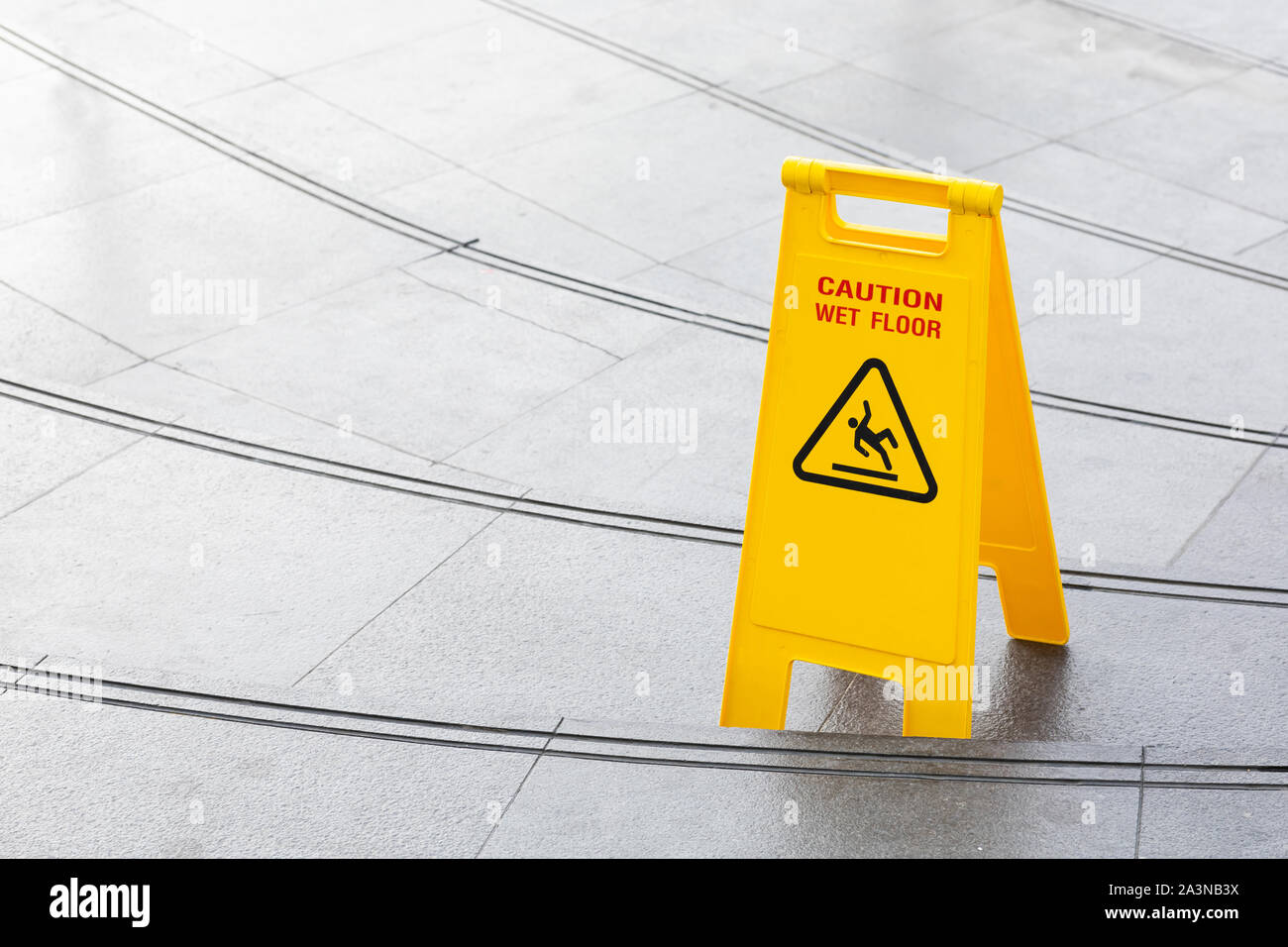 slippery warning safety yellow caution sign symbol equipment stairs