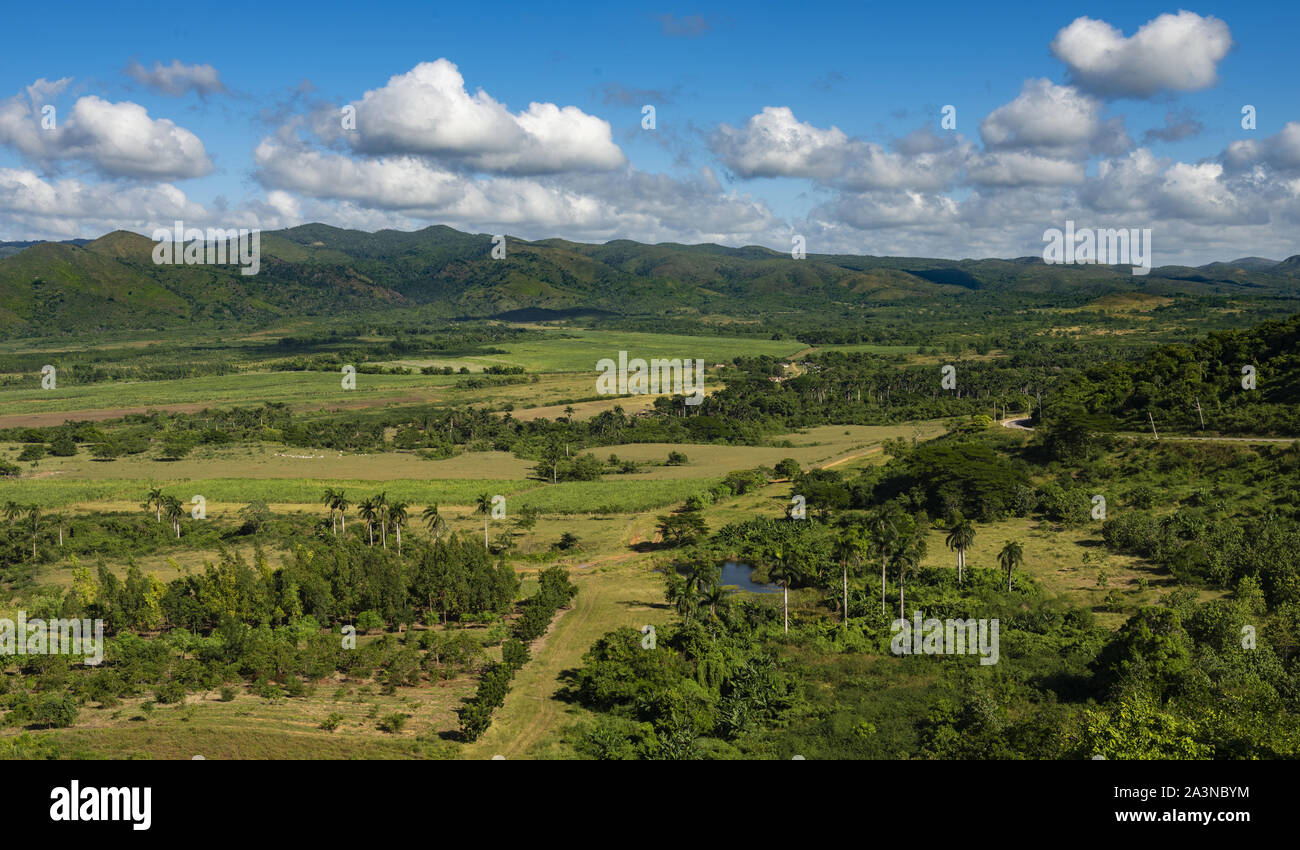 Valley of the Sugar Mills in Cuba Stock Photo Alamy