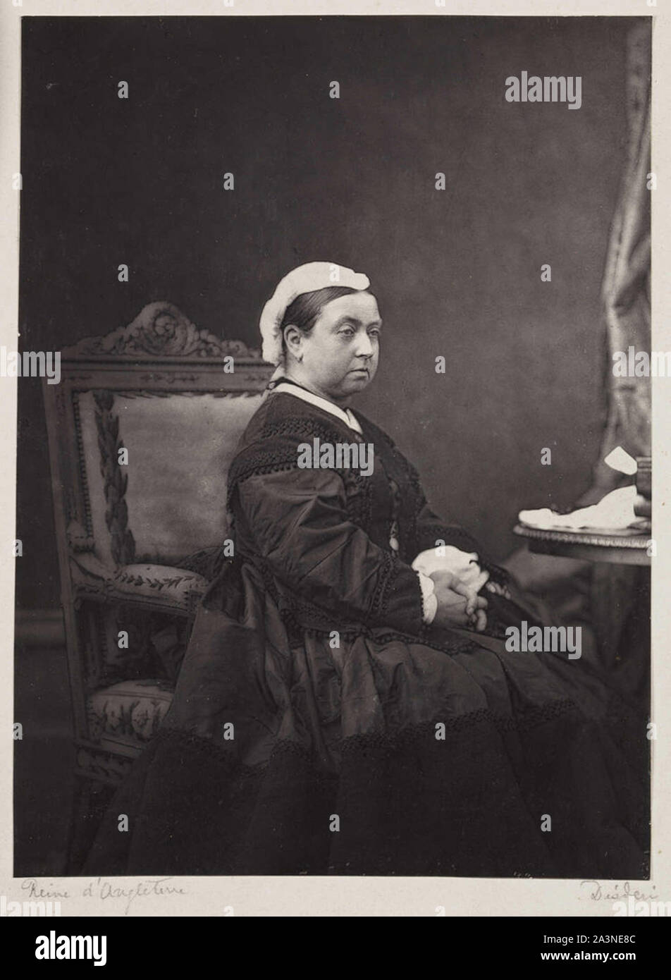 Photograph of Queen Victoria of England Stock Photo Alamy