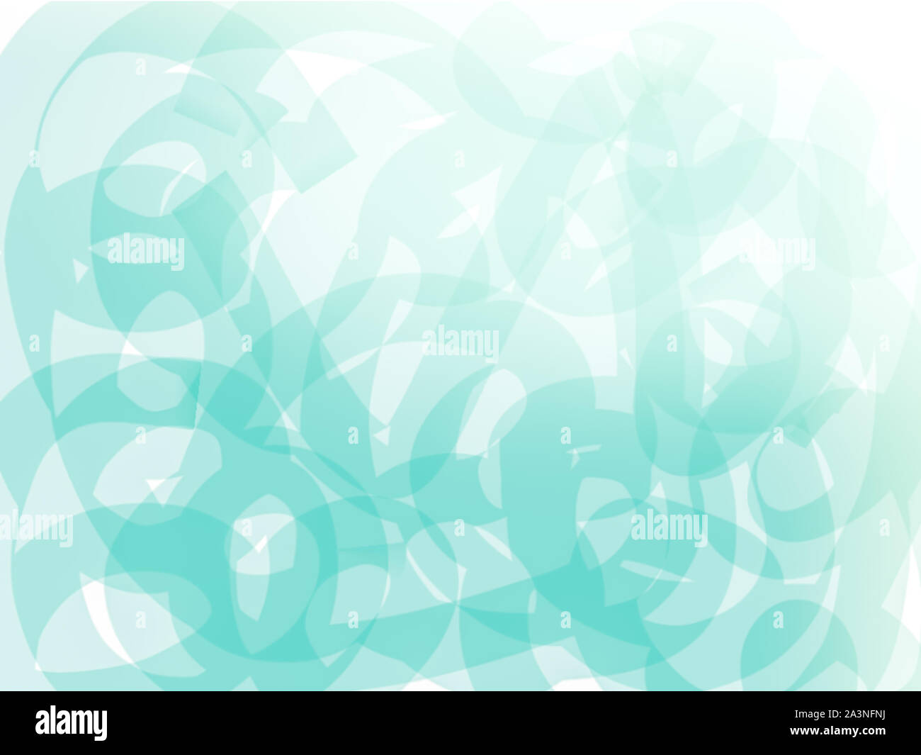 Blue fantasy pattern with colorful wavy lines, white background ...
