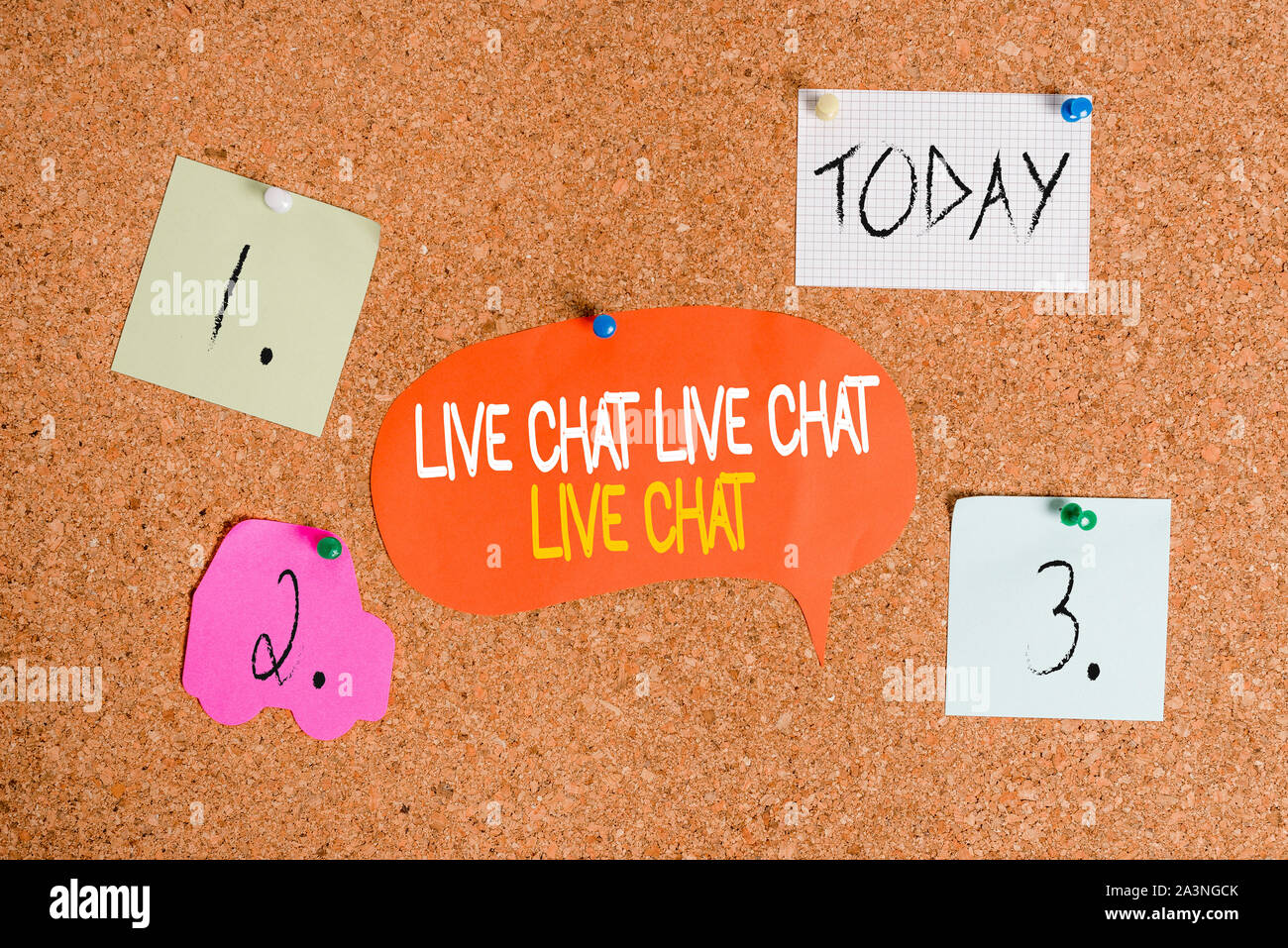 Word writing text Live Chat Live Chat Live Chat. Business photo ...