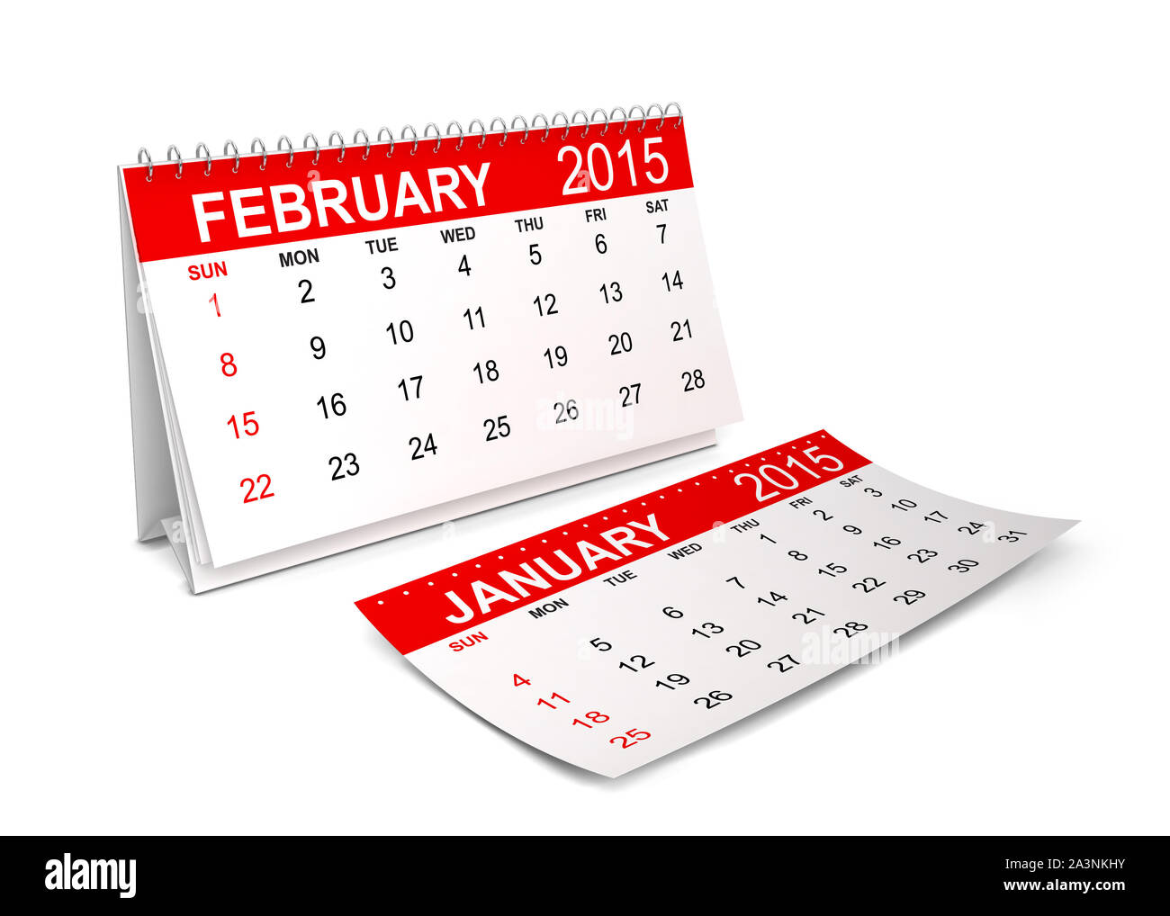 February 15 Calendar High Resolution Stock Photography And Images Alamy