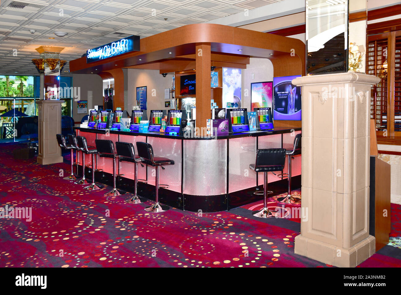 Serenity O2 Bar at the Rio Las Vegas NV, USA 092718 It is a bar that