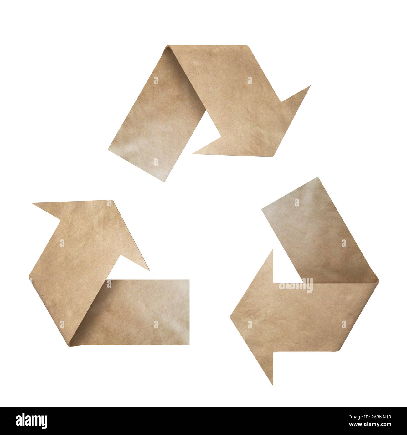 Recycle symbol. 3d illustration isolated on white background Stock ...