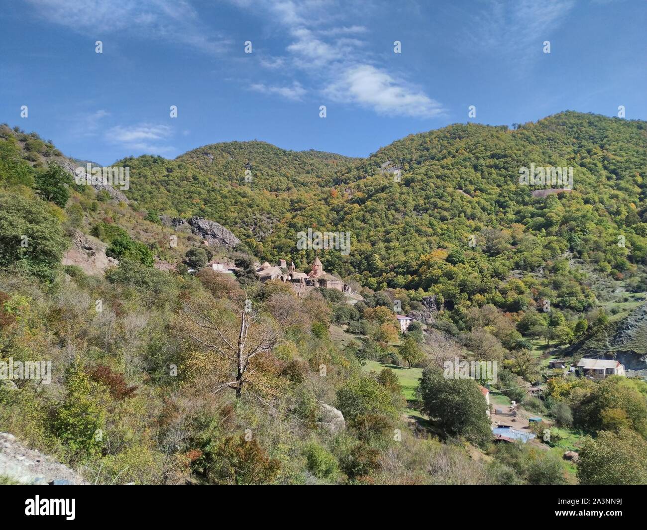Dadivank monastery in Nagorno Karabakh dispute territory Armenia Azerbaijan 2019 Stock Photo