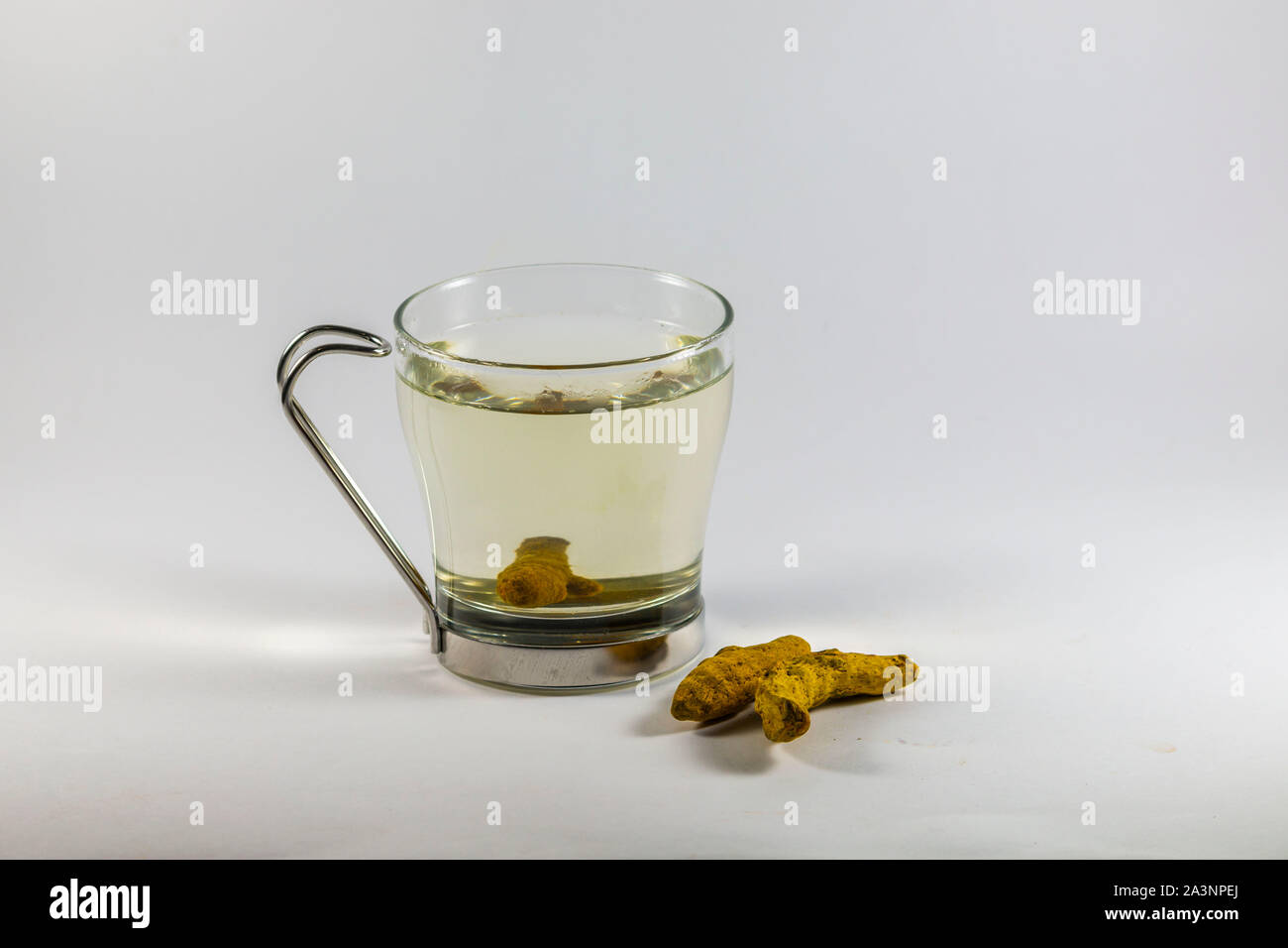 Natural ginger tea in cup Stock Photo - Alamy