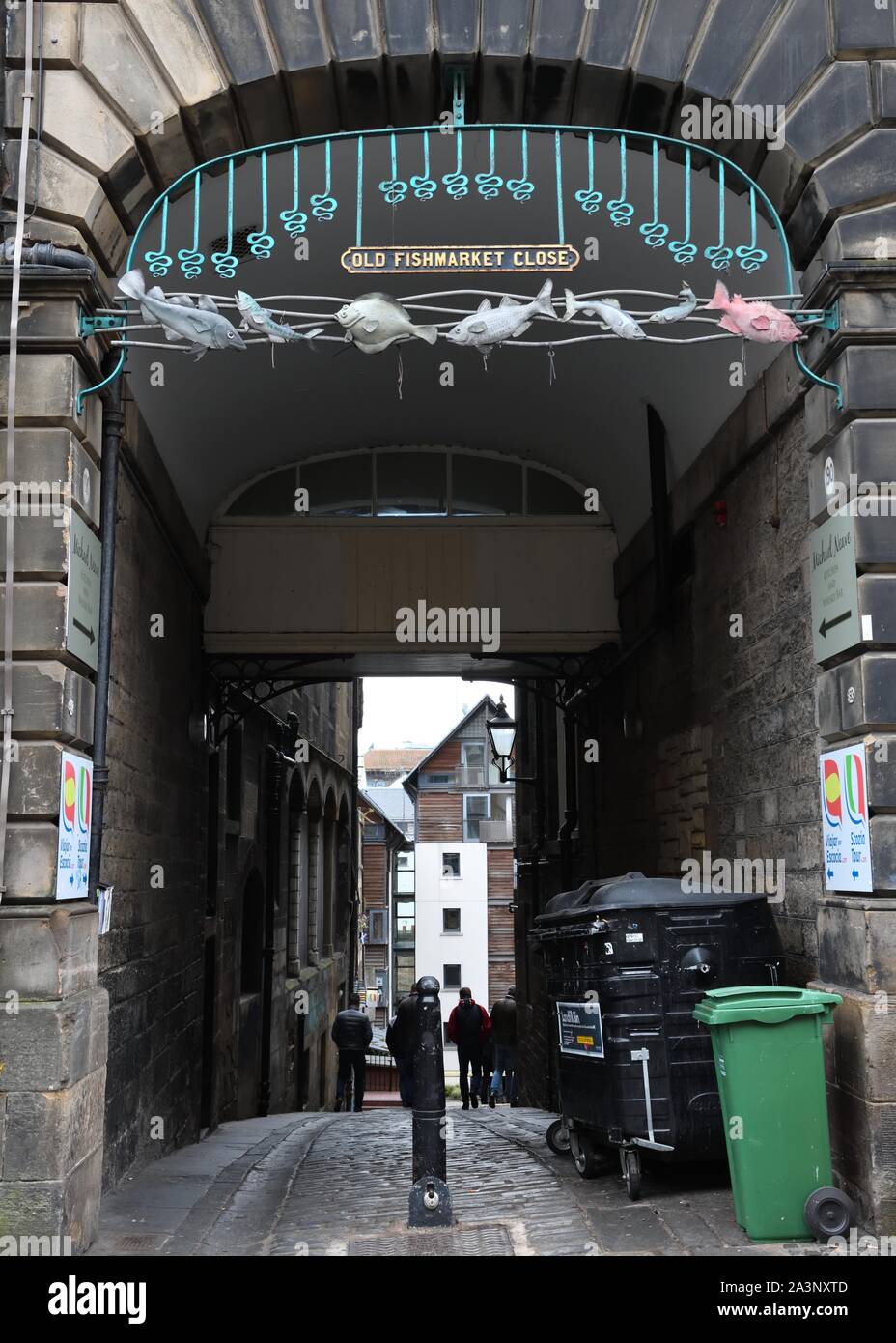 Edinburghs old town hires stock photography and images Alamy