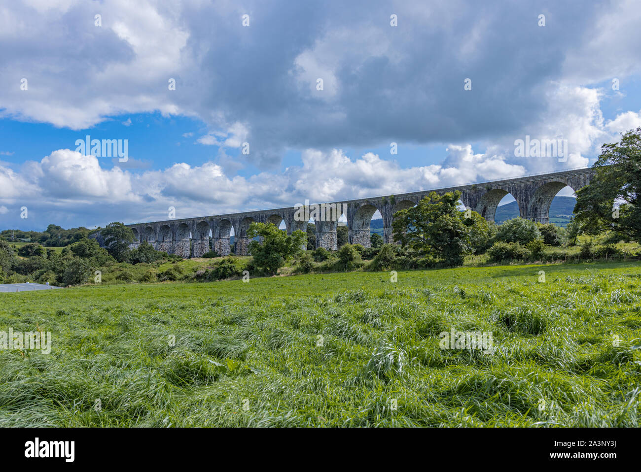 Craigmore Viaduct, Bessbrook, County Armagh, Northern Ireland Stock Photo
