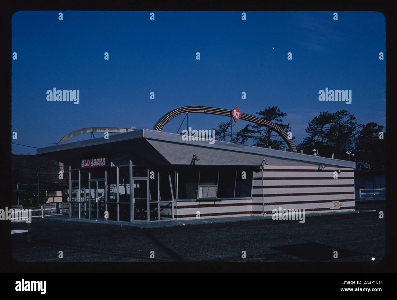 Slo Jacks Restaurant, Hampton Bays, New York Stock Photo