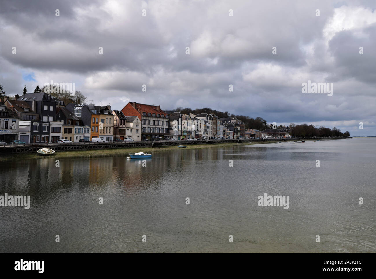 Port de saint Valery sur somme, Stock Photo