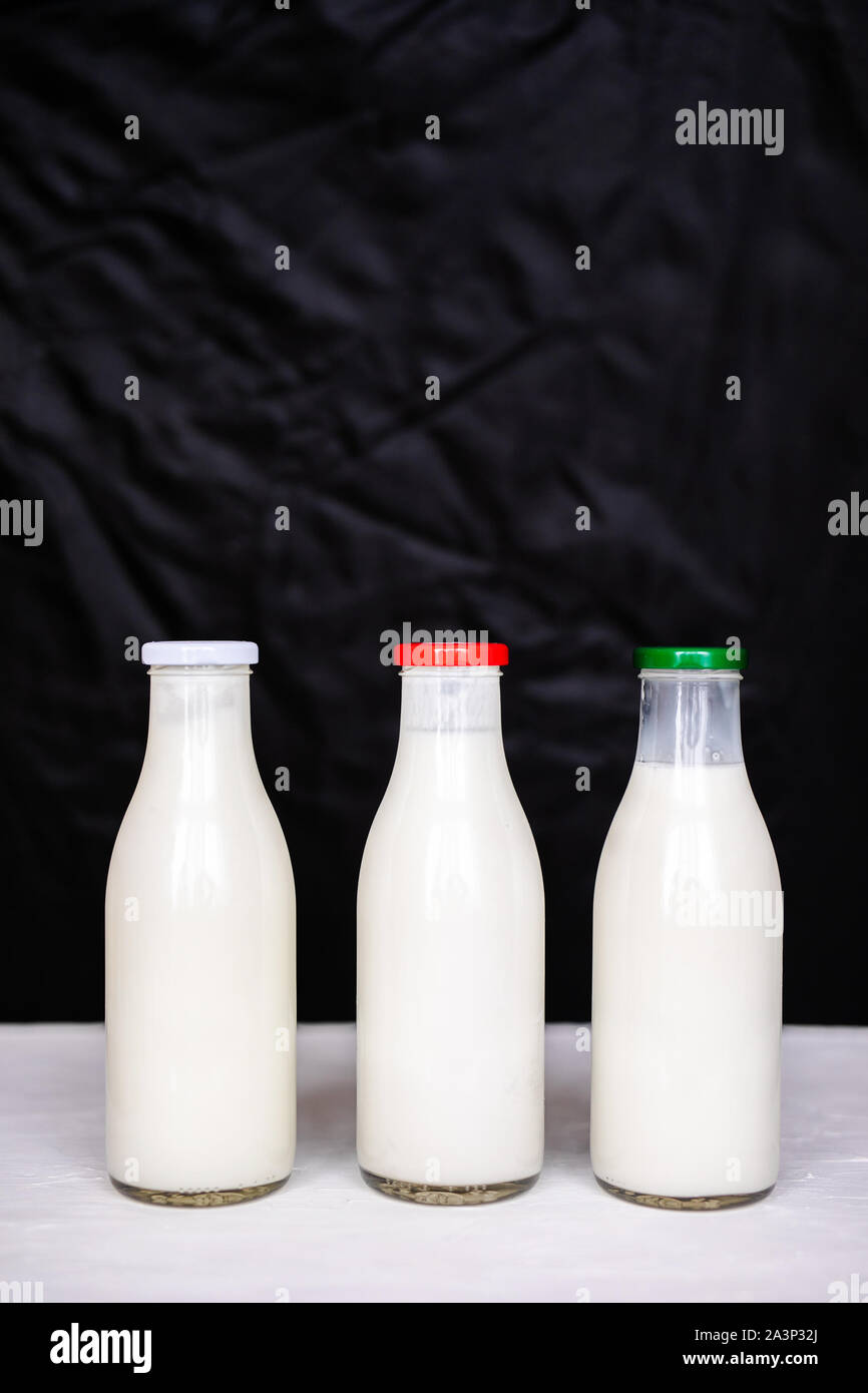 Glass milk jug Stock Photo by ©eskaylim 93176070