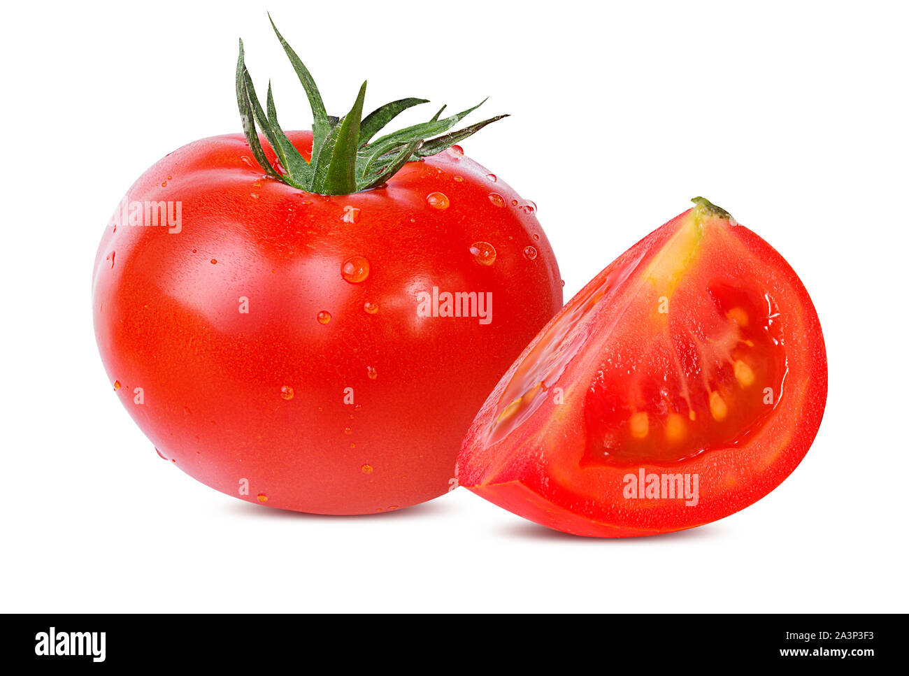 tomato isolated on white background Stock Photo - Alamy