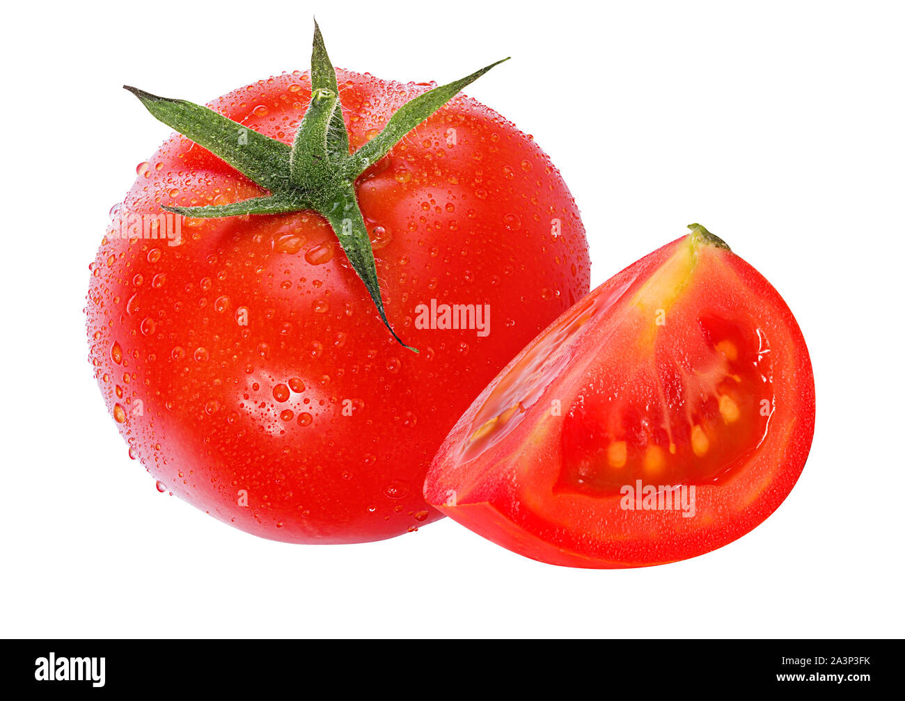 tomato isolated on white background Stock Photo - Alamy