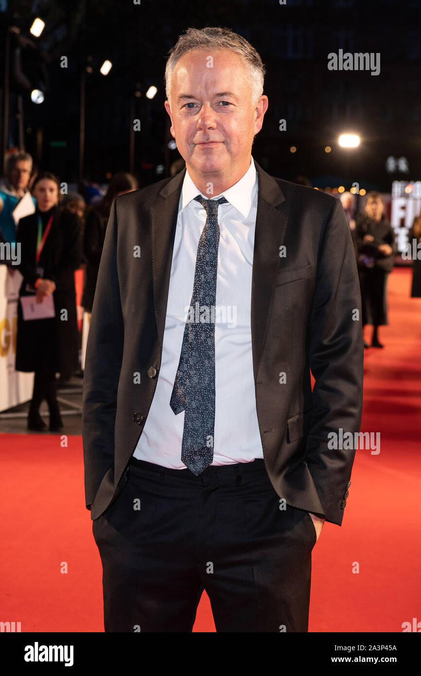 Michael Winterbottom attending the Greed European Premiere as part of the BFI London Film Festival 2019 held at the Odeon Luxe, Leicester Square in London. PA Photo. Picture date: Wednesday October 9, 2019. Photo credit should read: PA Wire Stock Photo