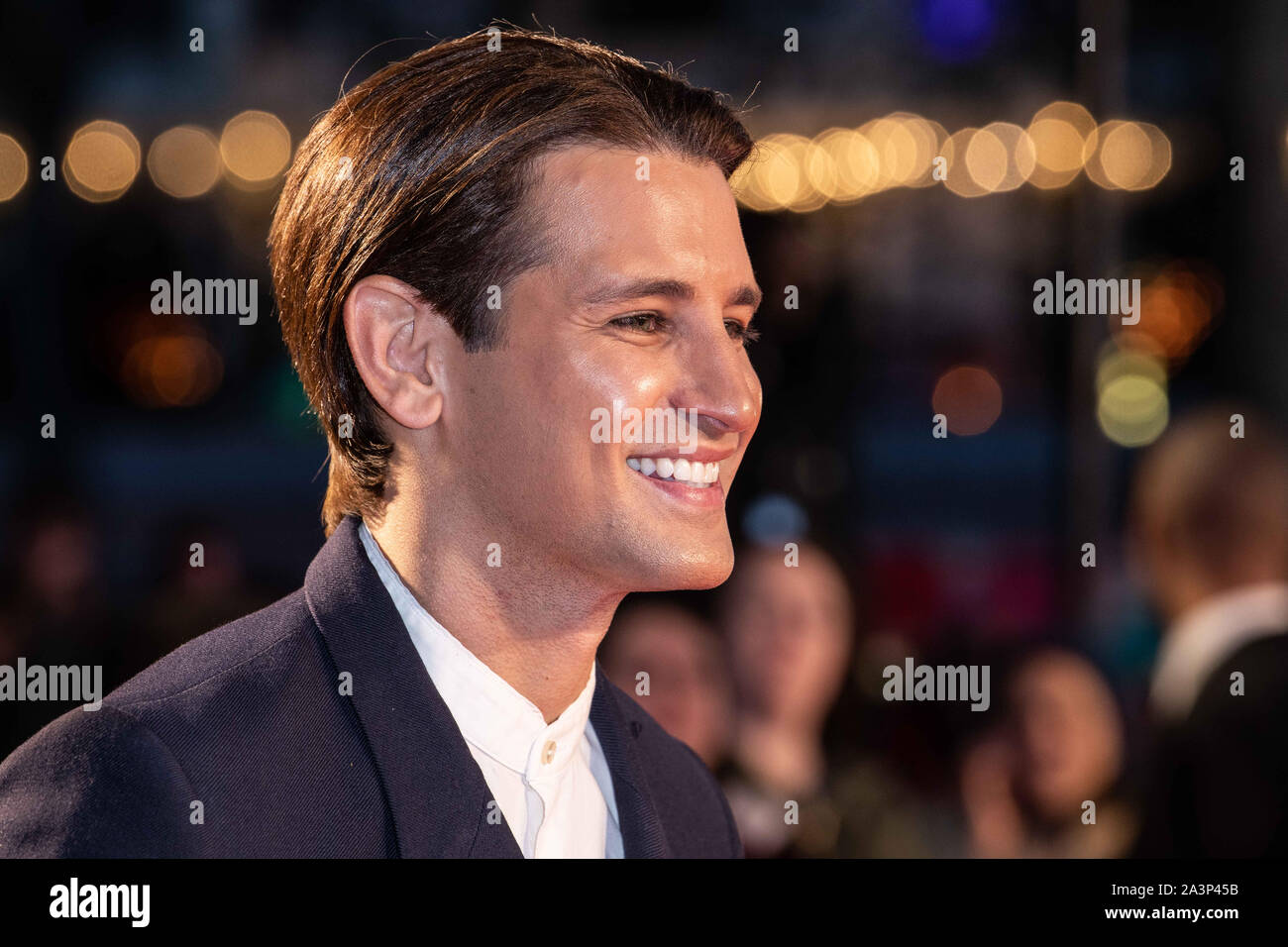 Ollie Locke attending the Greed European Premiere as part of the BFI London Film Festival 2019 held at the Odeon Luxe, Leicester Square in London. PA Photo. Picture date: Wednesday October 9, 2019. Photo credit should read: PA Wire Stock Photo