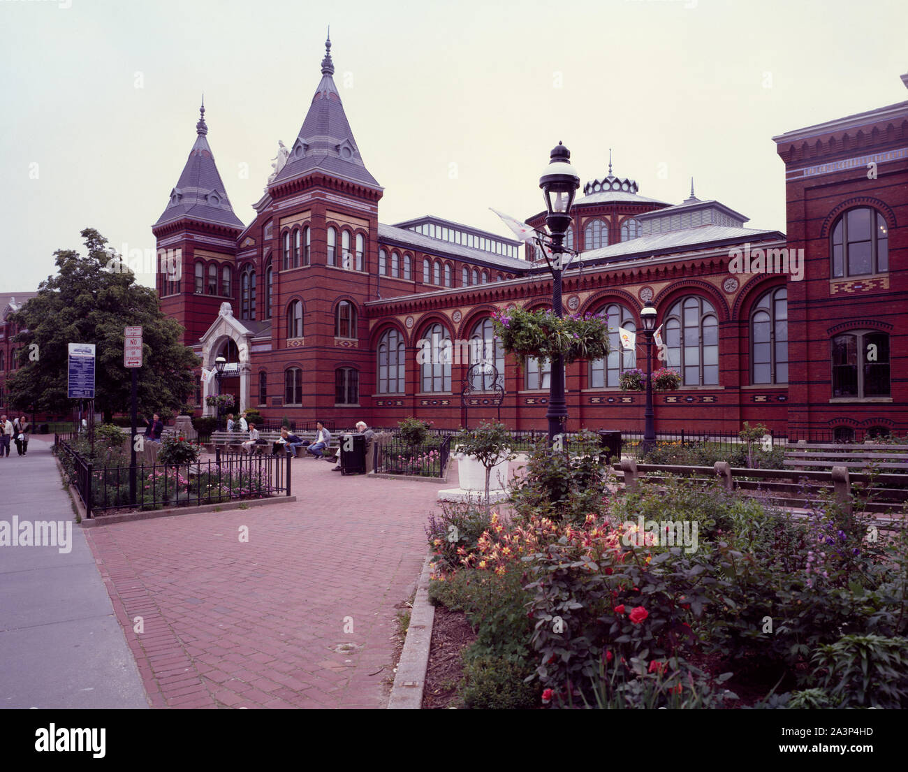 Smithsonian Institution's Arts and Industries building, Washington, D.C Stock Photo