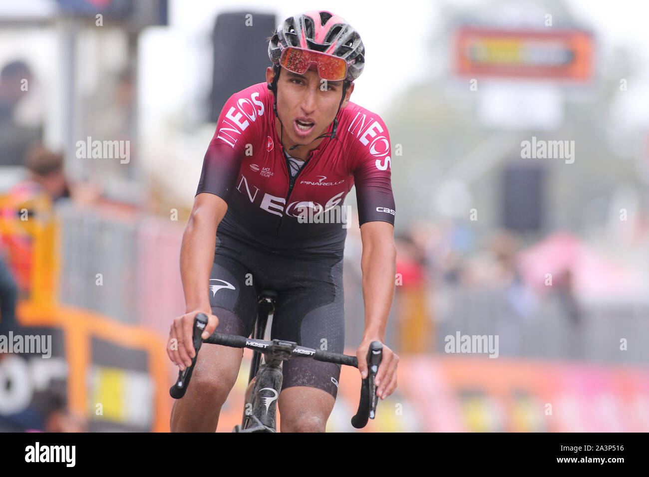 Milano, Italy, 09 Oct 2019, bernal gomez egan arley , colombia, winner  of ultimo tour de france  during Milano - Torino 2019  - Milan-Turin Cycling - Credit: LPS/Claudio Benedetto/Alamy Live News Stock Photo