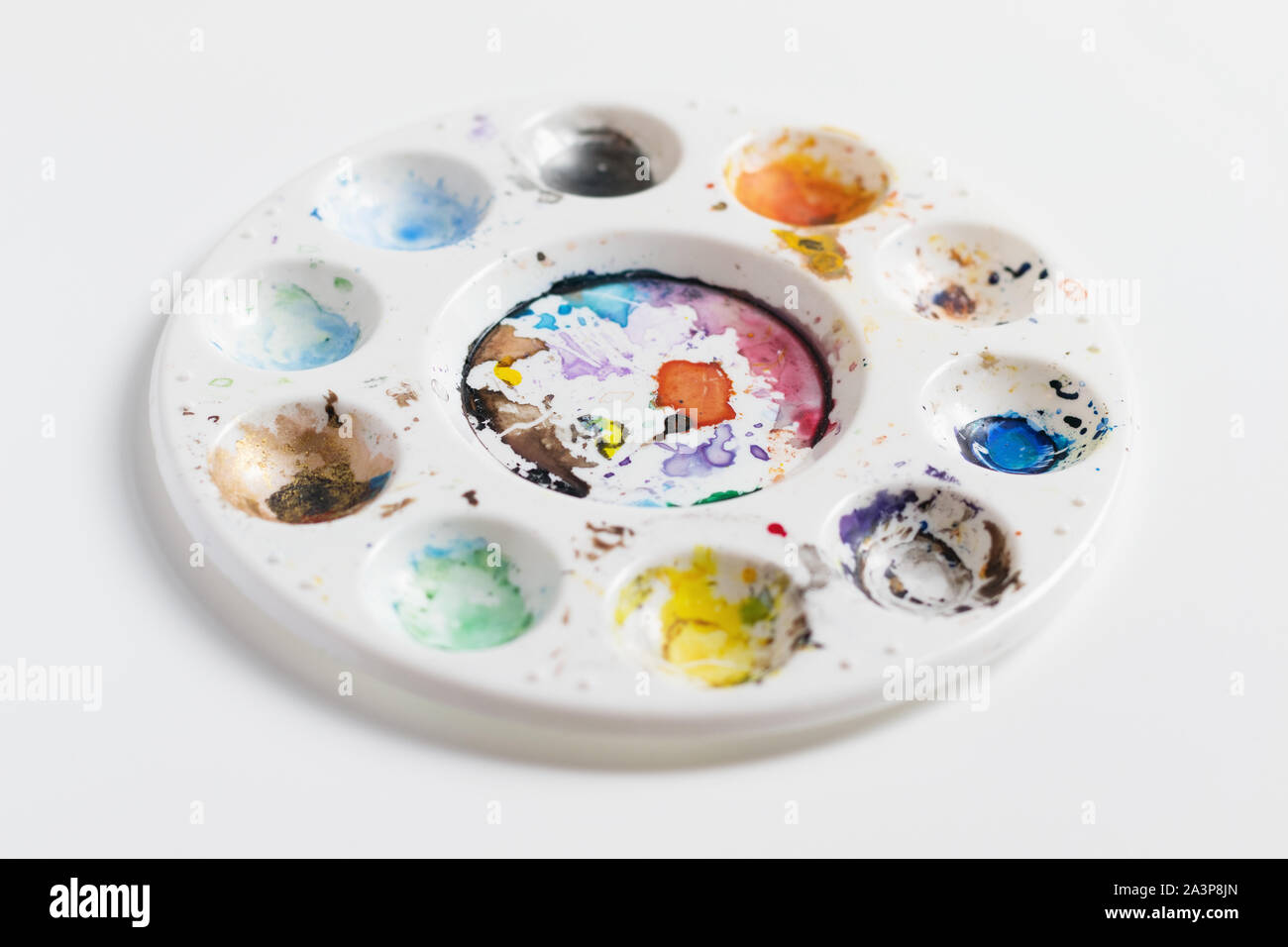 Paint tray palette hi-res stock photography and images - Alamy