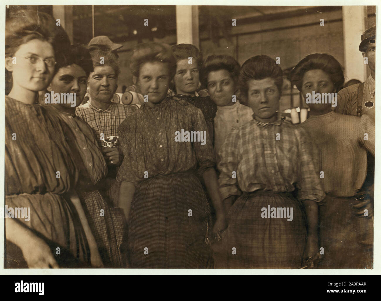 Some of the adults Bibb Mill No. 1, Macon, Ga Stock Photo Alamy