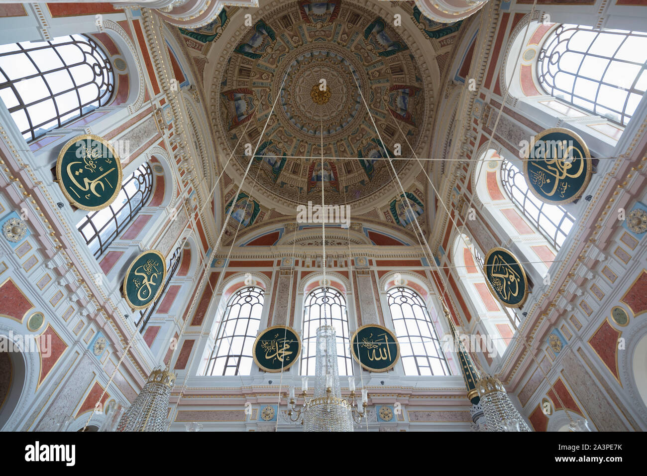 Ortakoy Mosque, Istanbul, Turkey Stock Photo