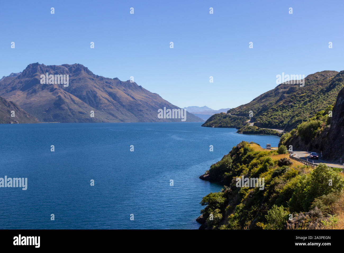 Lake south island new zealand hi-res stock photography and images - Alamy
