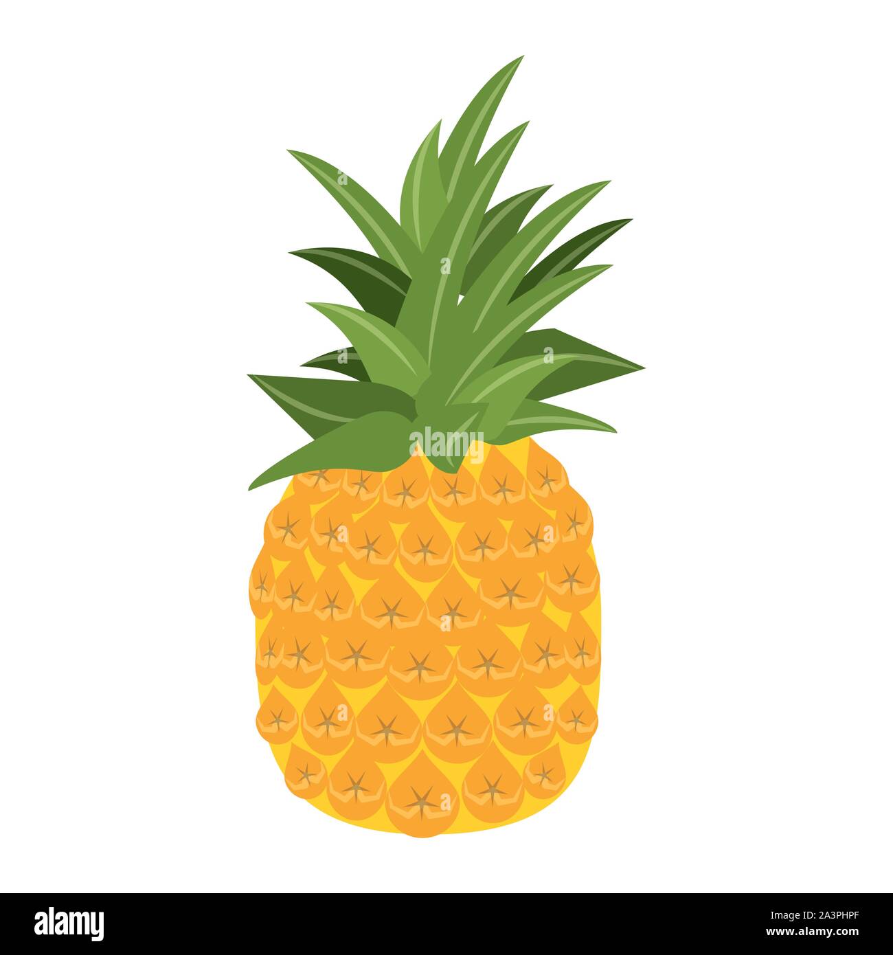 pineapple fruit icon Stock Vector Image & Art - Alamy