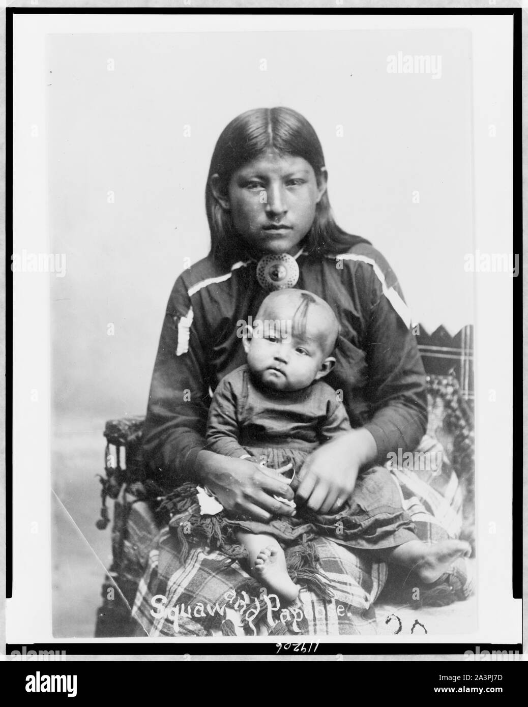 Squaw and papoose Stock Photo Alamy