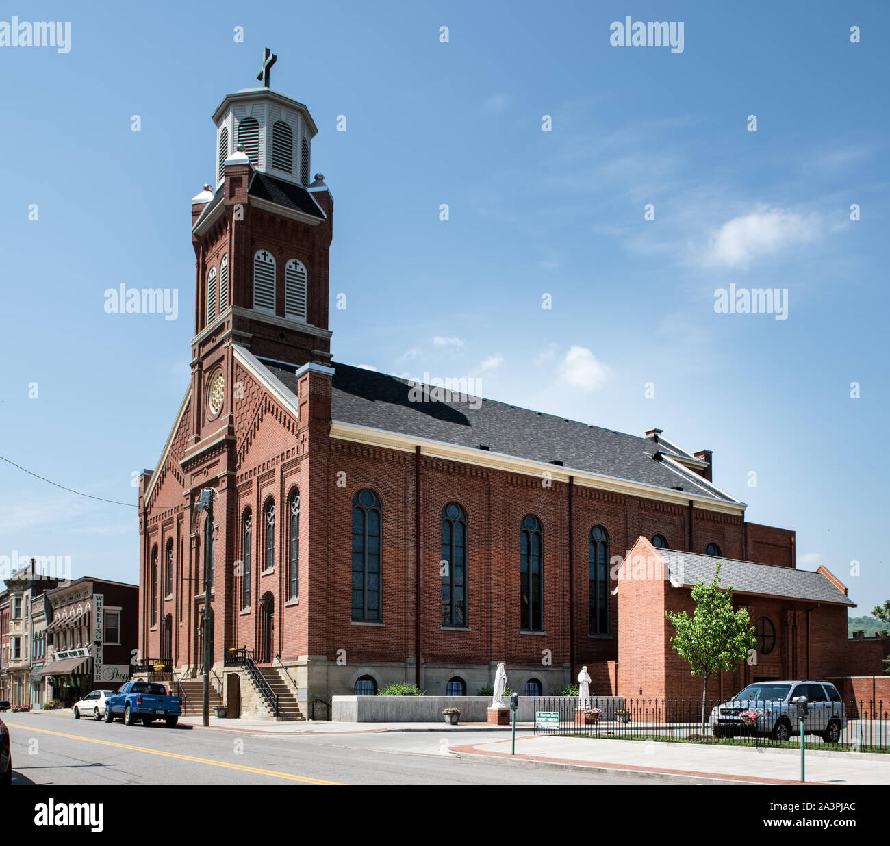 St. Adolphus Catholic Church and Rectory in Wheeling, West VirginiaNOTE