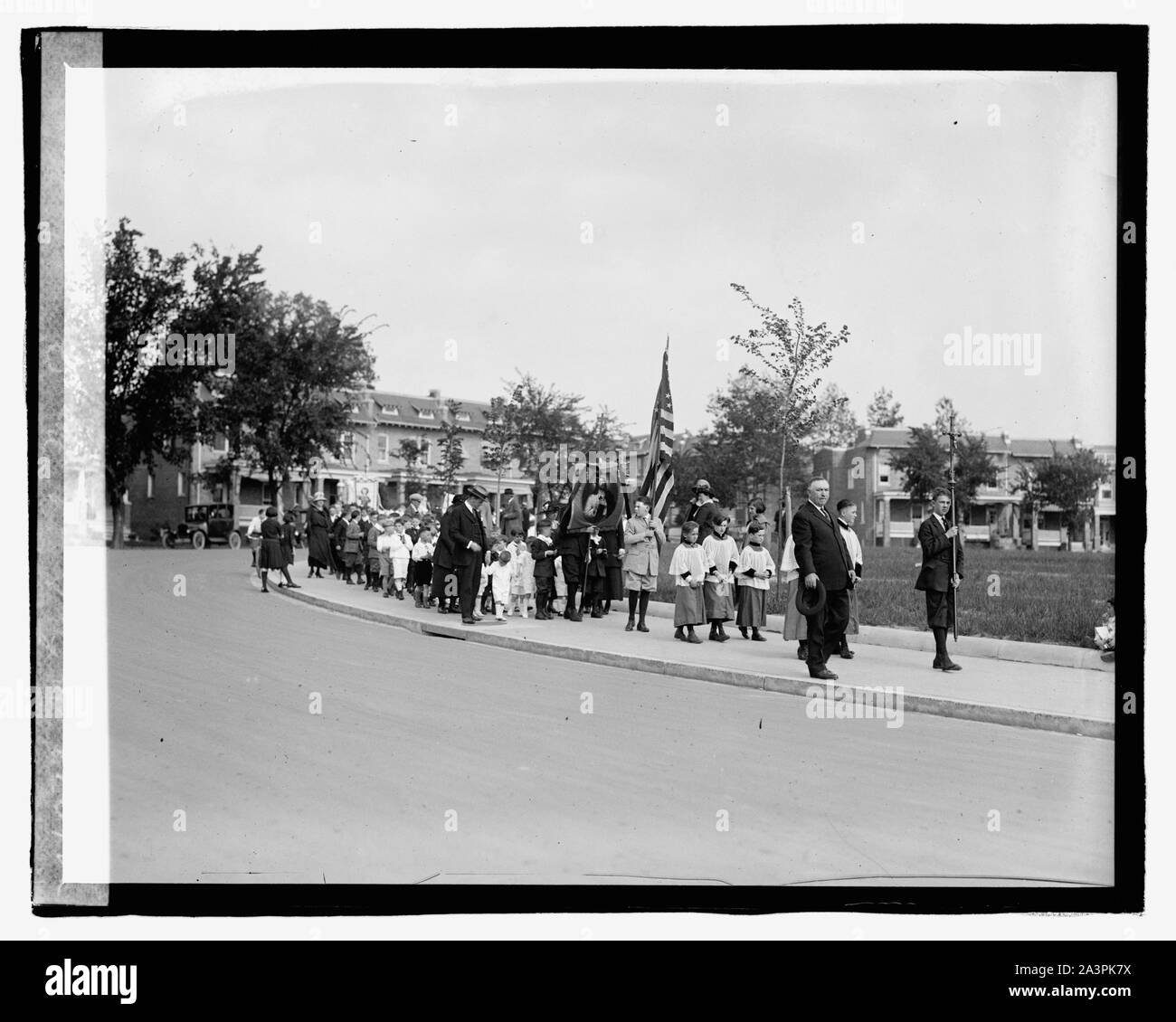 St. Gabriel's May procession Stock Photo Alamy