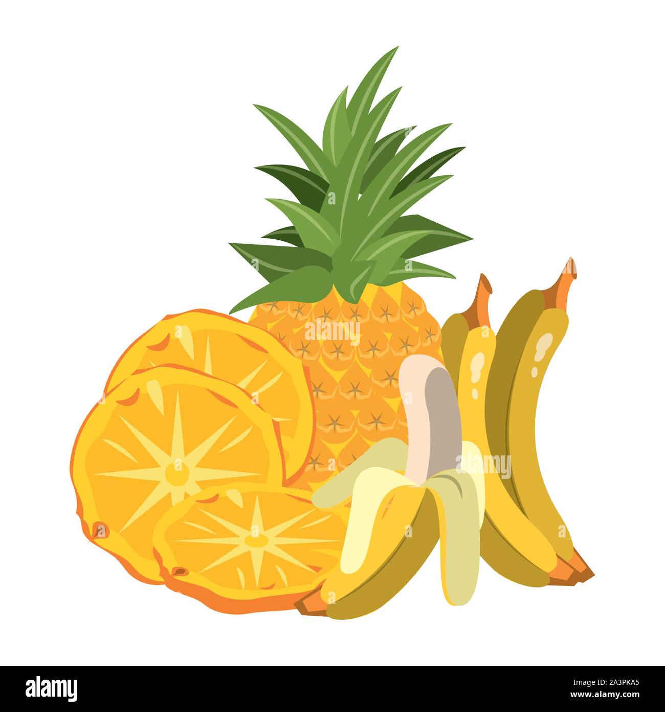 Tropical fruits design Stock Vector Image & Art - Alamy