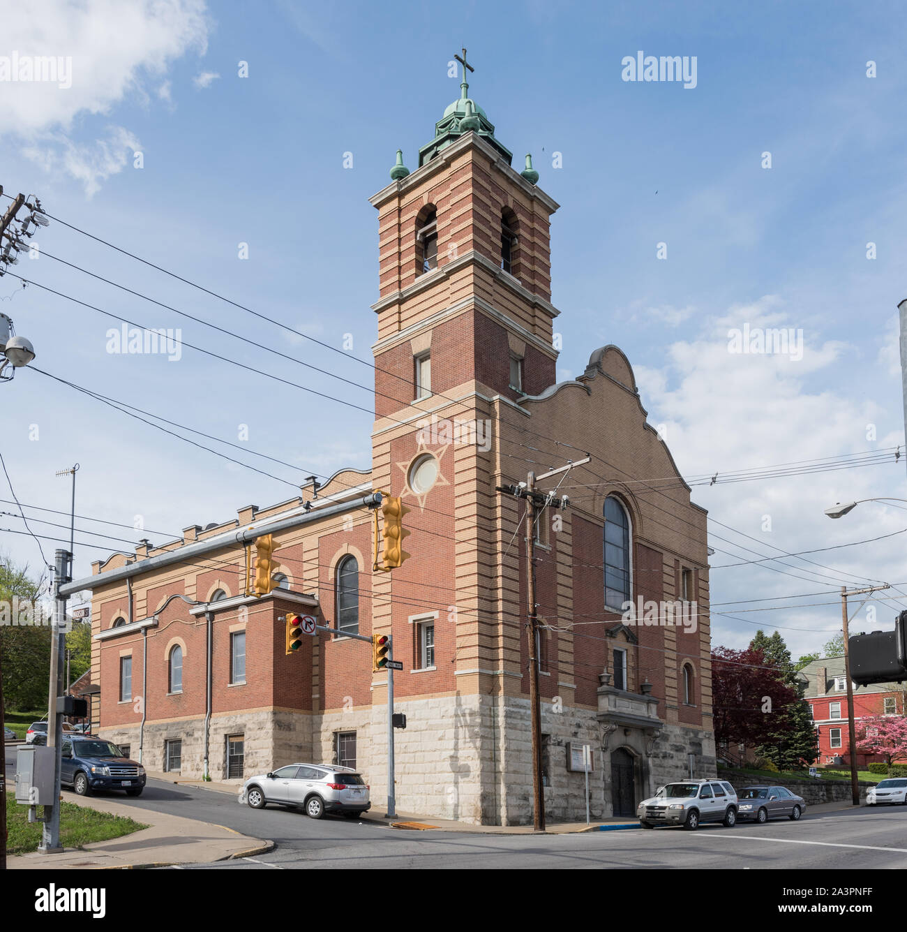 St. Peter's Roman Catholic Church in Fairmont, West Virginia Stock ...