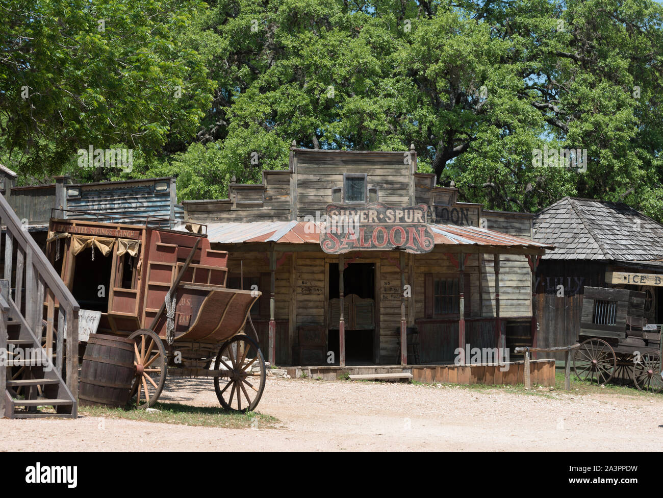 Movie sets old west towns hi-res stock photography and images - Alamy