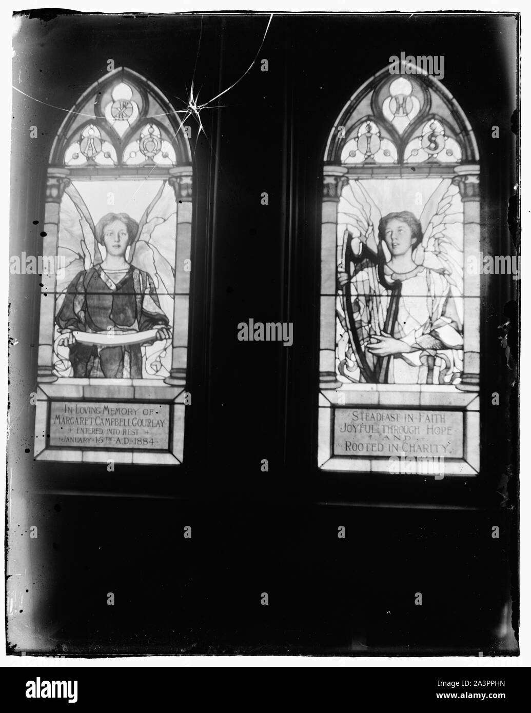 Stained glass windows Stock Photo Alamy