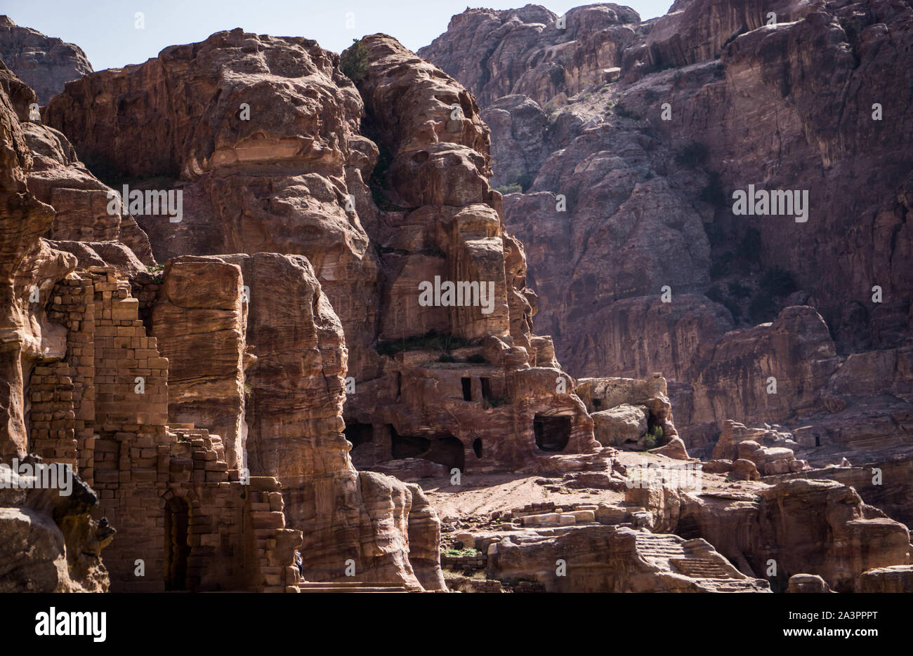Amazing Petra Stock Photo