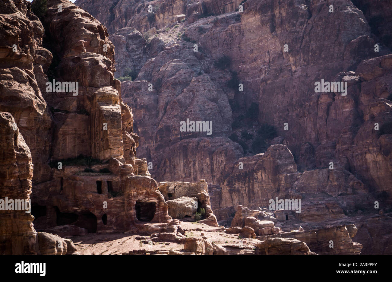 Amazing Petra Stock Photo