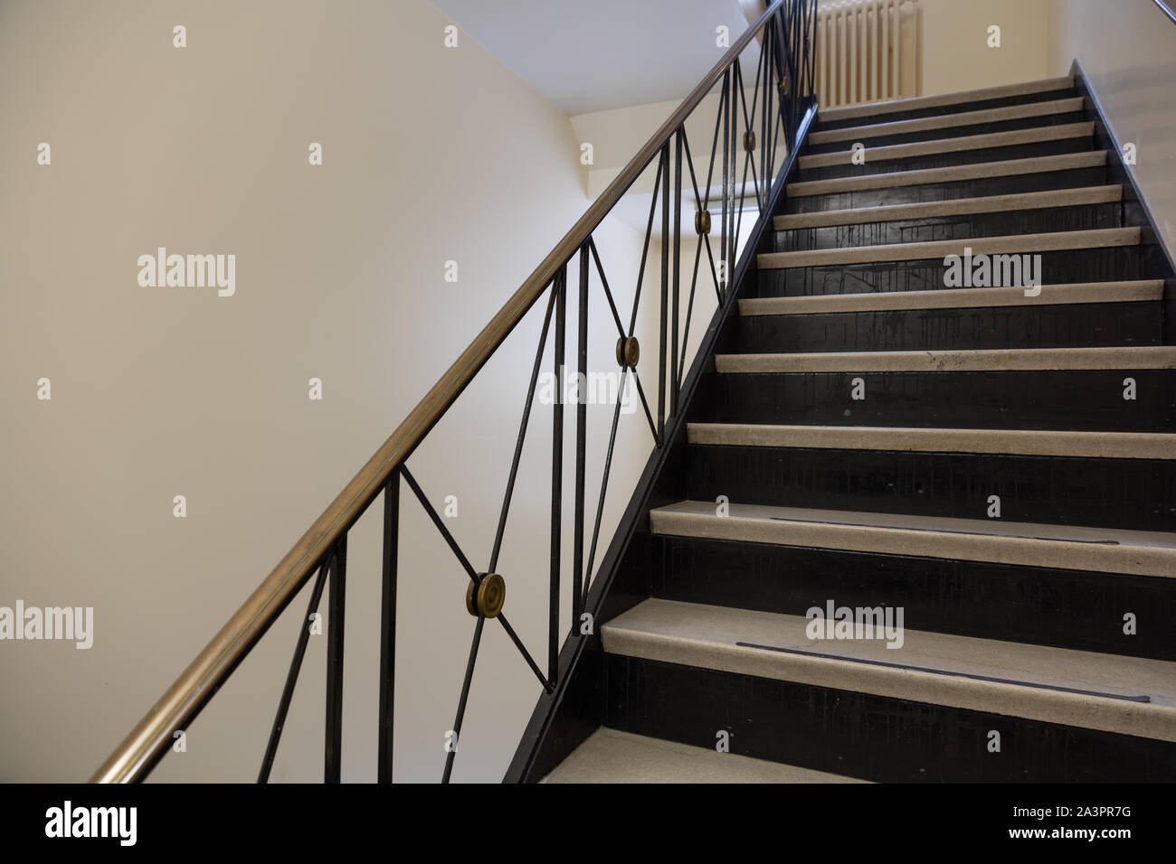Stairs. Federal Building and U.S. Courthouse, Paducah, Kentucky Stock