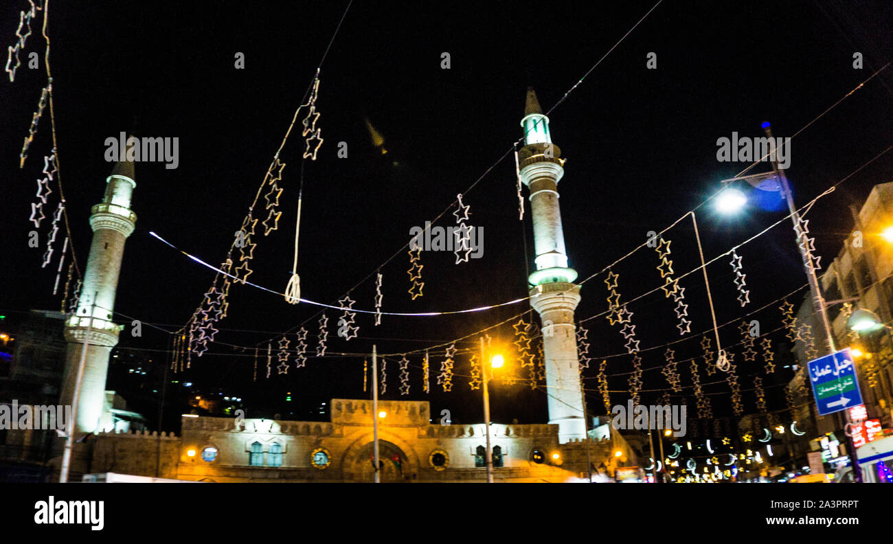 Ramadan decorations in Amman, Jordan Stock Photo - Alamy