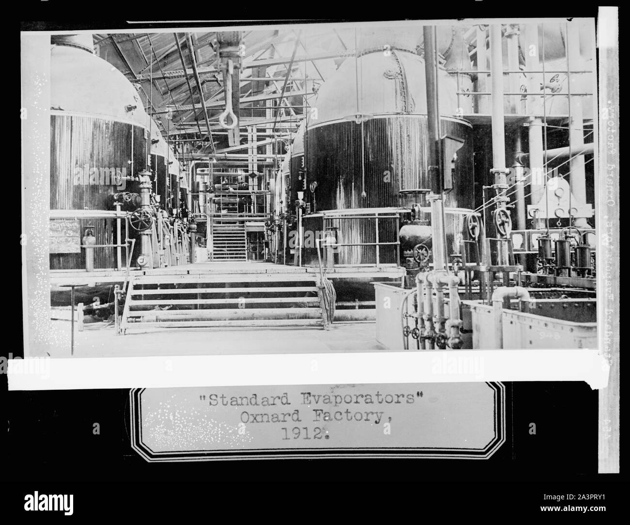 Standard Evaporators, Oxnard, [California], factory Stock Photo Alamy