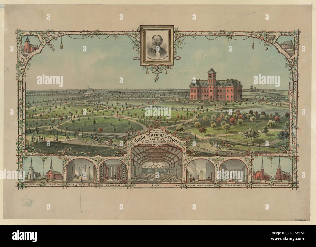 State Normal School Stock Photo Alamy