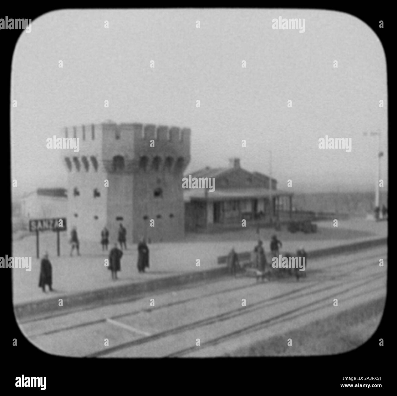 Station at Chaman Stock Photo Alamy