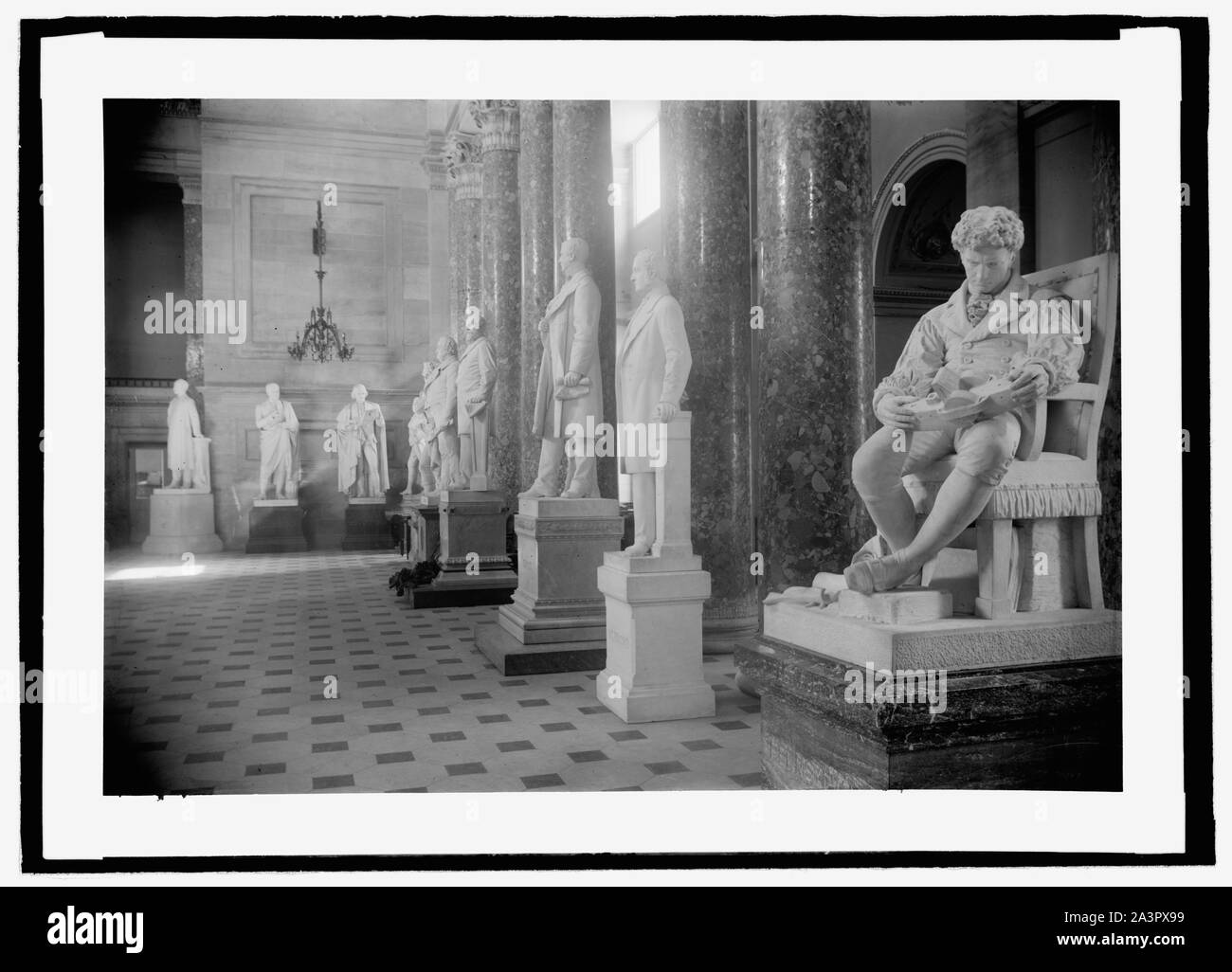 Statuary Hall, U.S. Capitol Stock Photo