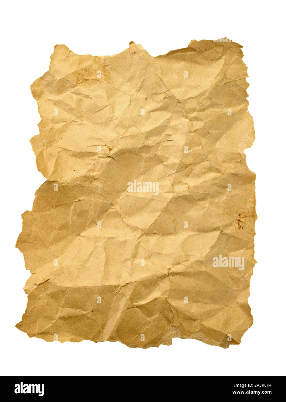 Old paper texture isolated on white background Stock Photo - Alamy