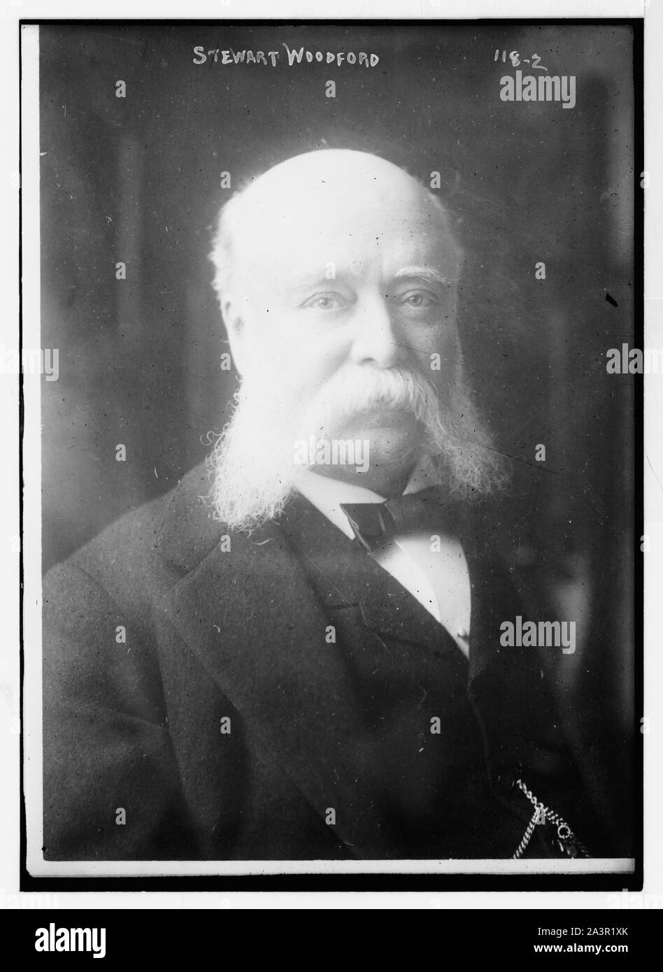Stewart Woodford, portrait bust Stock Photo
