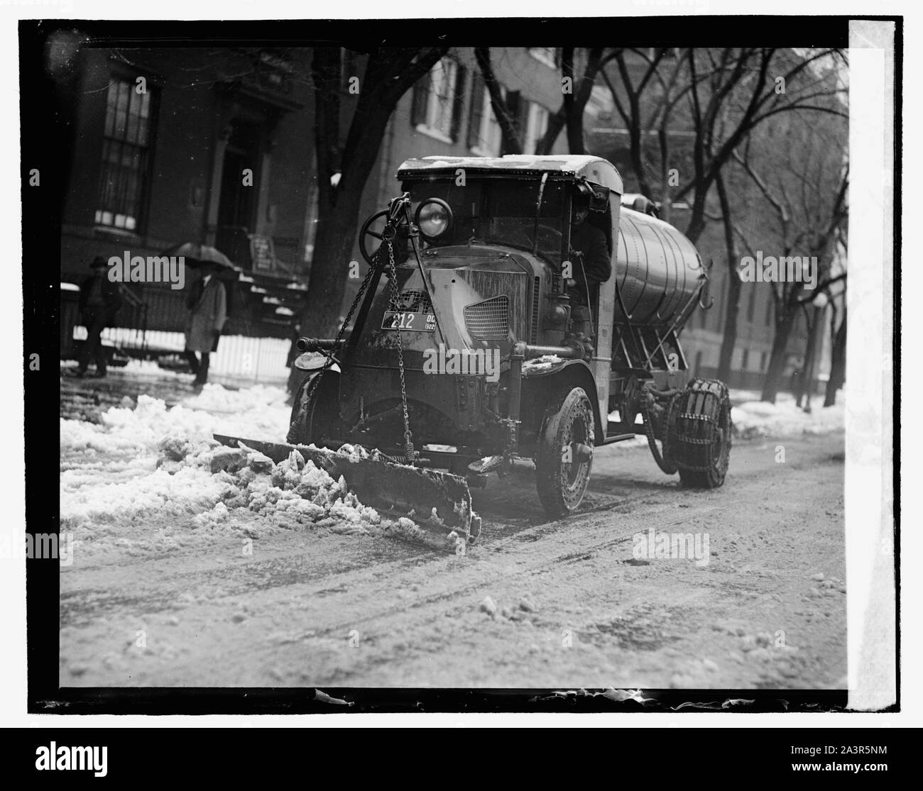 Street cleaning Black and White Stock Photos & Images - Alamy