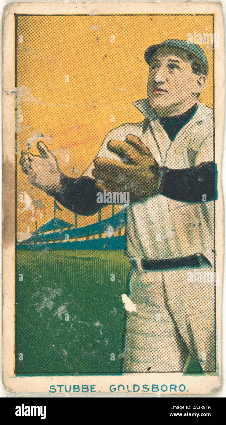 Stubbe, Goldsboro Team, baseball card portrait Stock Photo Alamy