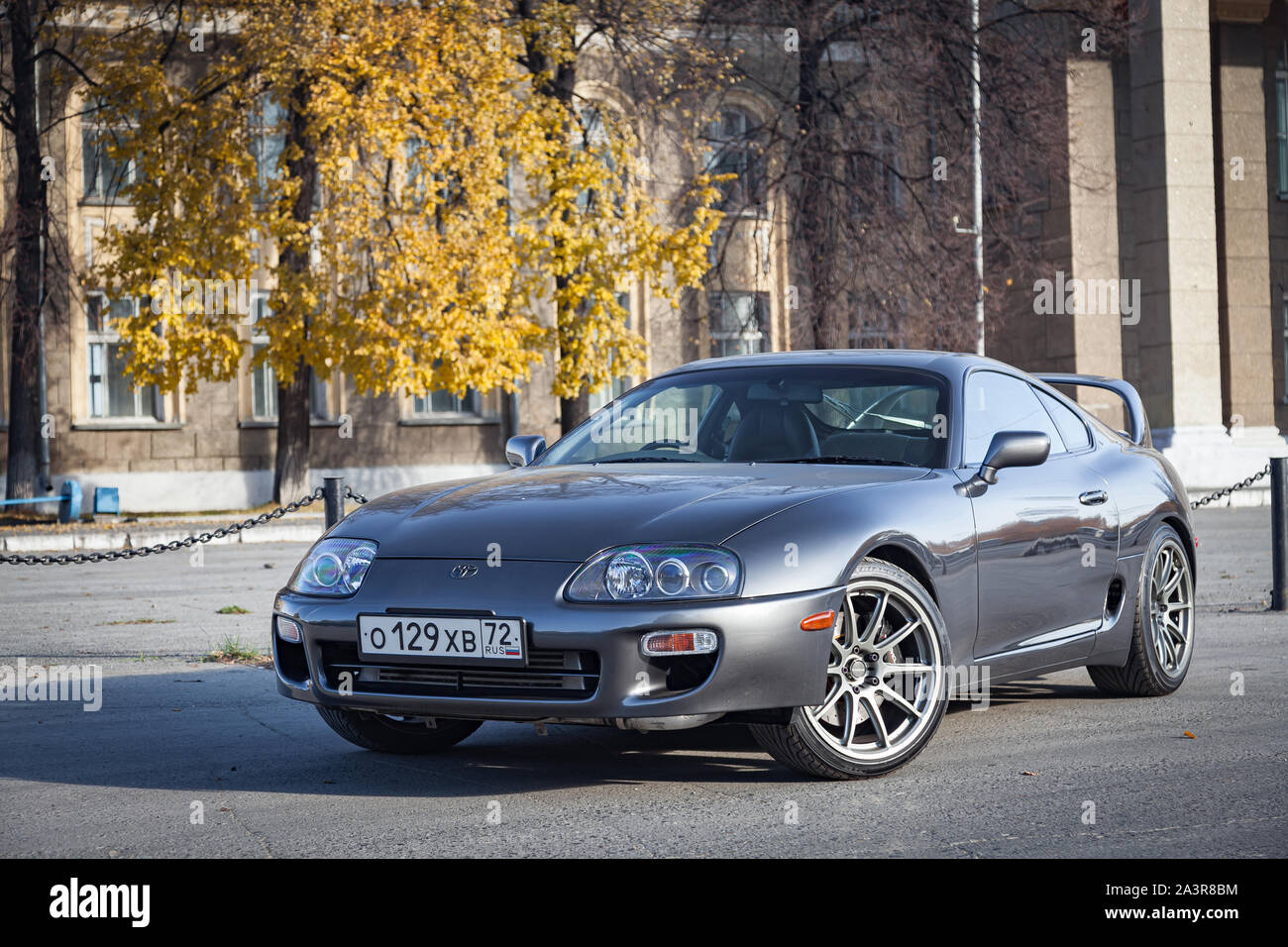 Novosibirsk, Russia 10.09.2019 A very rare Japanese sports car in
