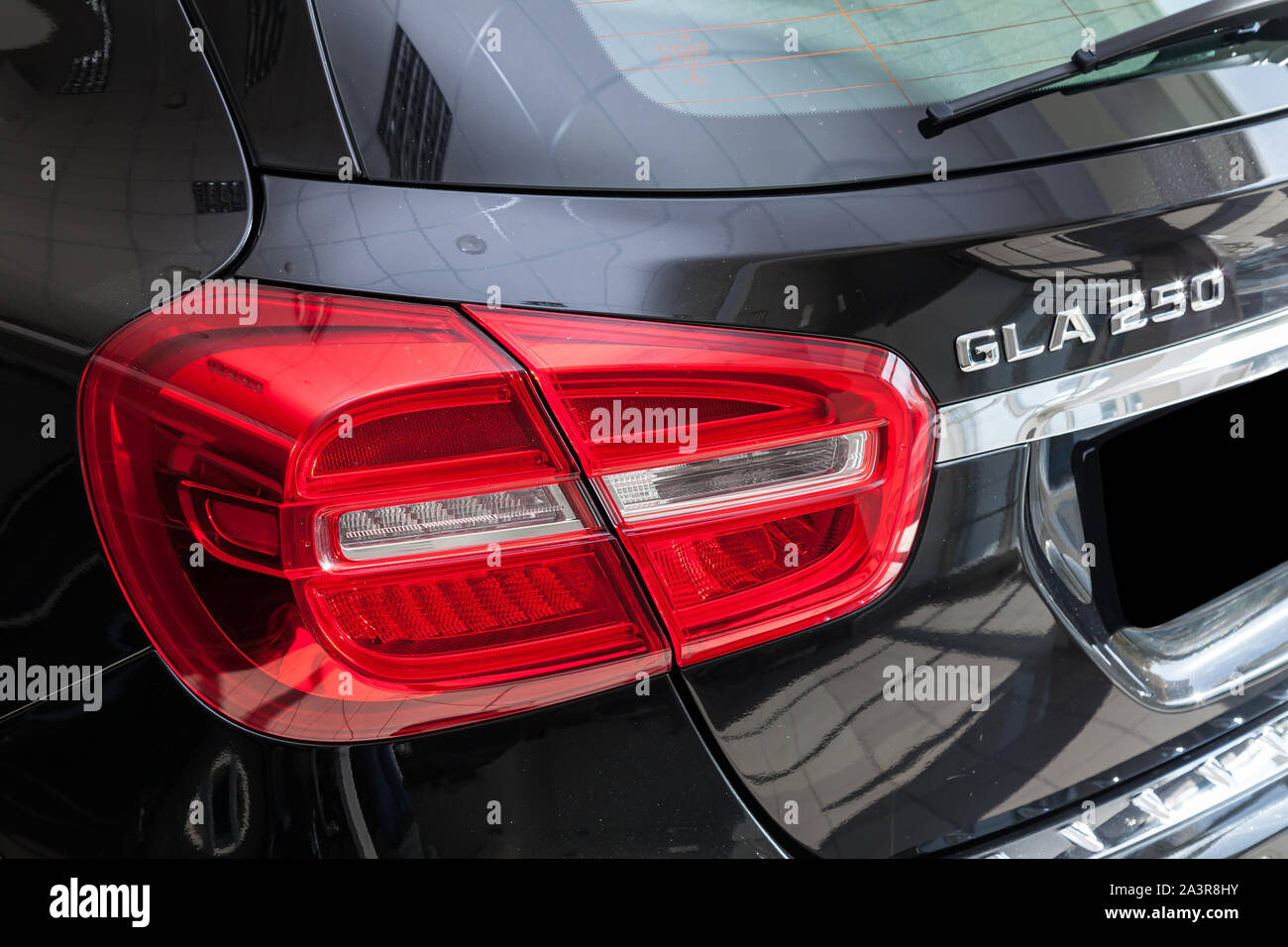 Novosibirsk Russia 08 01 18 Black Mercedes Benz Gla Class 16 Year Rear Taillamp View With Dark Gray Interior In Excellent Condition In A Deale Stock Photo Alamy Novosibirsk Russia 08 01 18 Black Mercedes Benz Gla Class 16 Year Rear Taillamp View With Dark Gray Interior In Excellent Condition In A Deale Stock Photo Alamy
