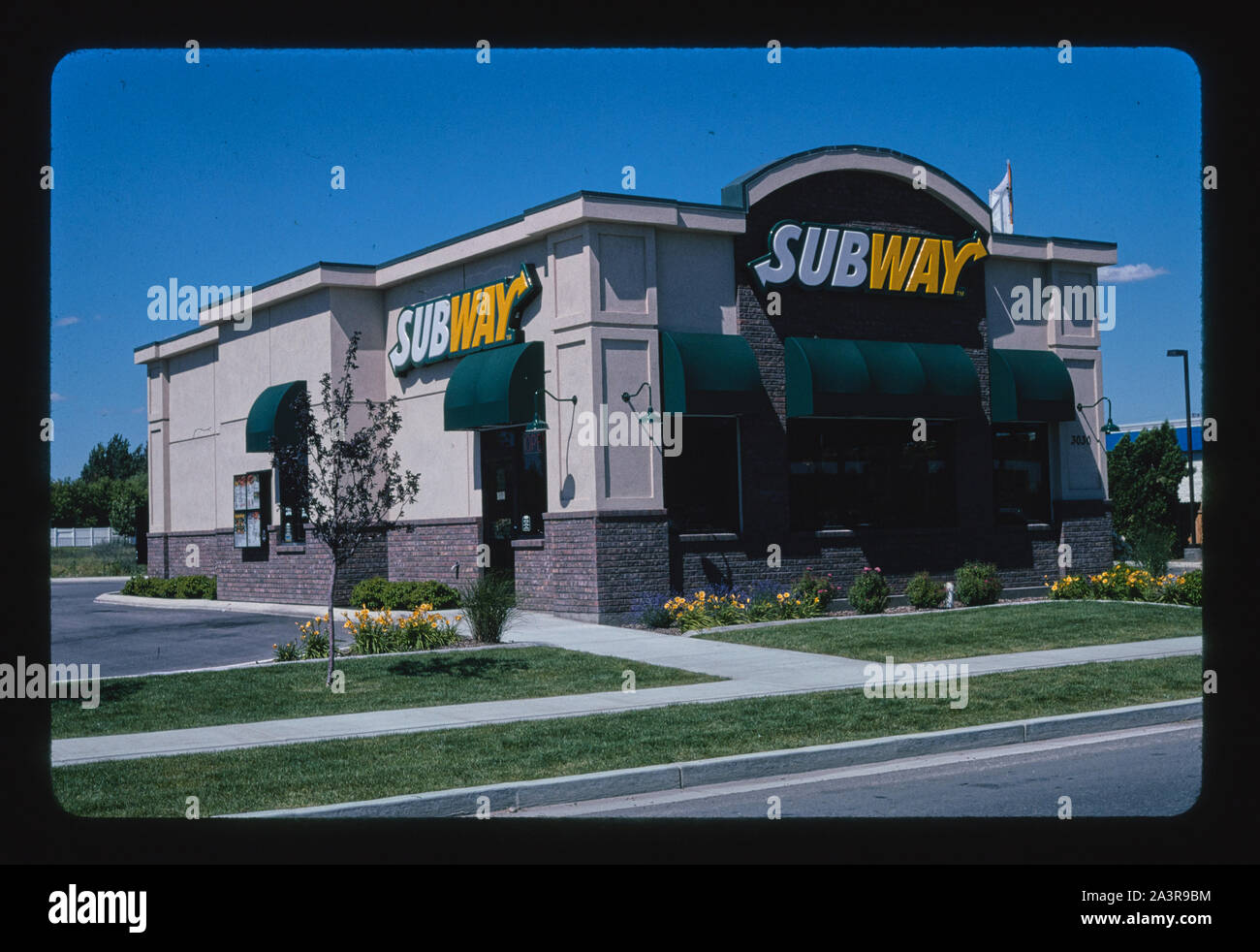 Subway Restaurant, Meridian, Idaho Stock Photo Alamy